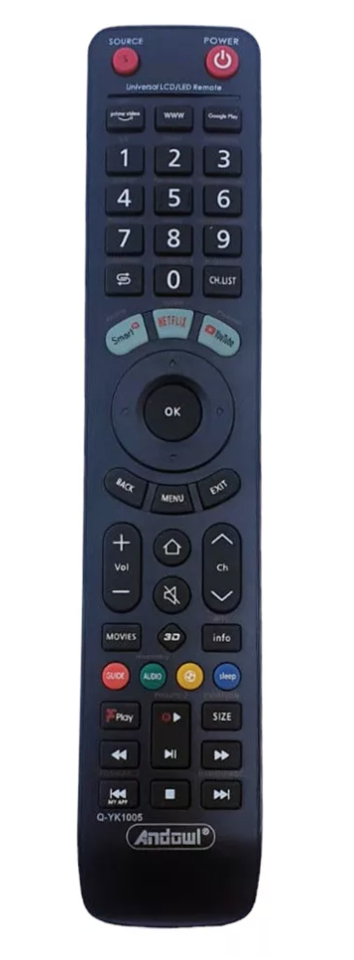 Telecomanda universala Andowl Q YK1005 pentru TV